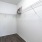 walk-in closet with shelving